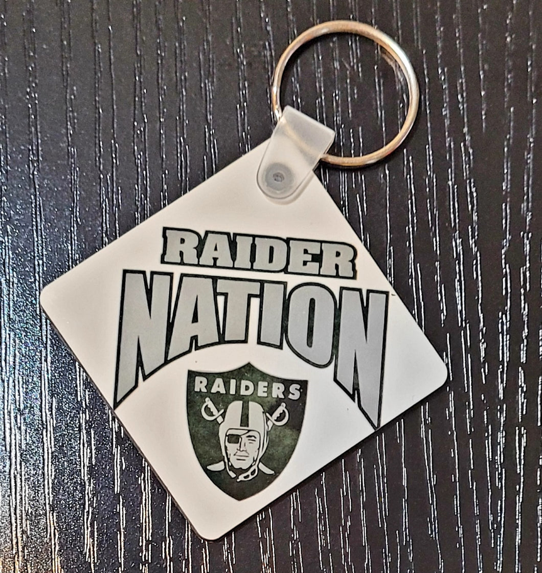 Raider Nation Keychain